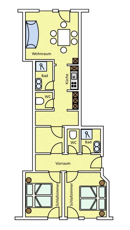 Apartament Landhaus Rosengartl Krimml Oberkrimml Pokój zdjęcie