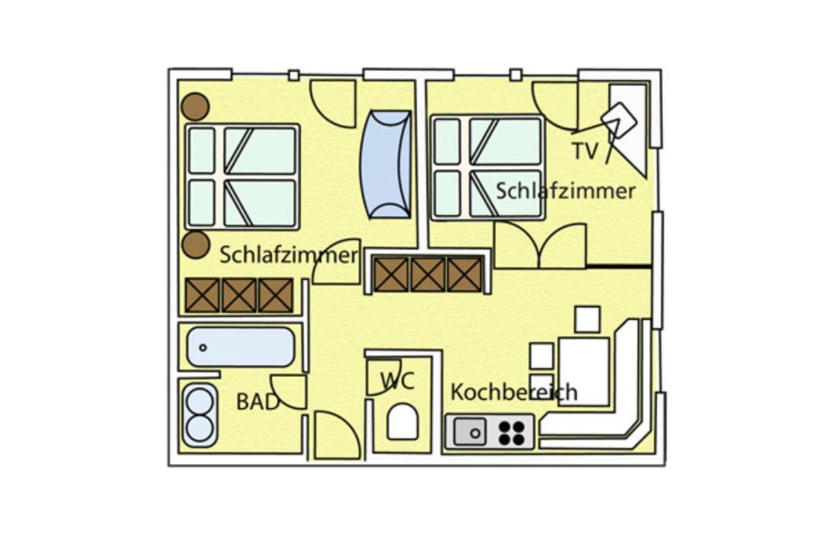 Apartament Landhaus Rosengartl Krimml Oberkrimml Pokój zdjęcie